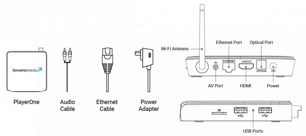 PlayerOne Hardware Player Dynamic Media Soundtrack Premium Reseller